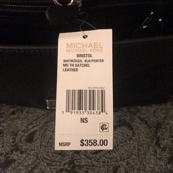 Michael Kors silver and black bag 2 way bag Sale - Picture 5 of 5